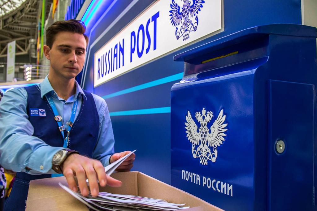Russische postbeambte