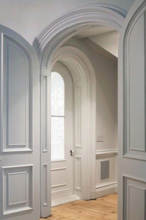  आंतरिक दरवाजे-मेहराब: डिजाइन विशेषताएं