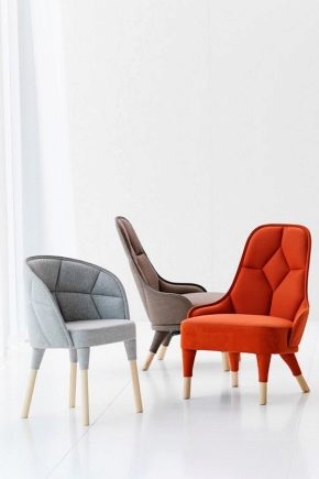  नरम कुर्सियां: प्रकार और विशेषताएं