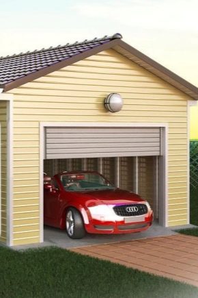  Garage size for 1 car: calculation features