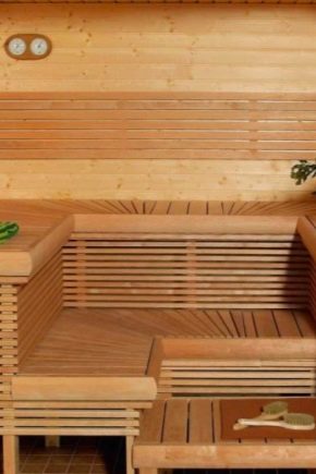  The device of the sauna in a private house: features and effects