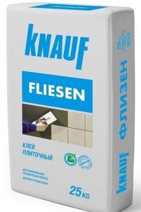  Knauf Fliesen tile adhesive: features and specifications