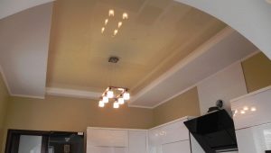  Ceiling design in the kitchen