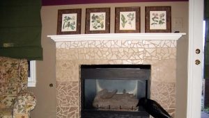  Fireplace tiles