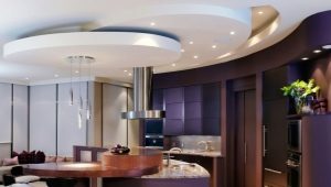  Sádrokartonové stropy pro kuchyň a obývací pokoj