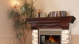  Decorative fireplace from gypsum cardboard do it yourself