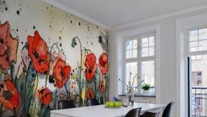  Photowall-paper in an interior of kitchen
