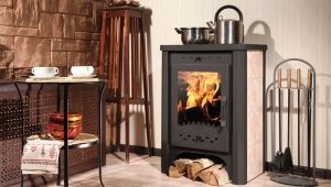  Fireplace stove with stove