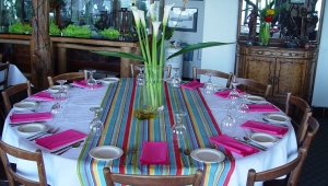  Round tablecloth for the kitchen table