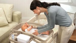  Changing table for a newborn