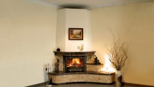  Corner electric fireplace
