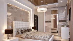  एक छोटे से उज्ज्वल बेडरूम का डिजाइन