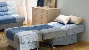  아코디언 변형 메커니즘이있는 안락 의자 침대