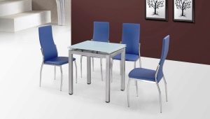  धातु फ्रेम पर कुर्सियां: प्रकार और डिज़ाइन विशेषताएं