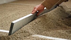  확장 된 찰흙으로 바닥을 마감 : 기능 및 기술