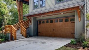  Garage swing gates: types of materials and stages of installation