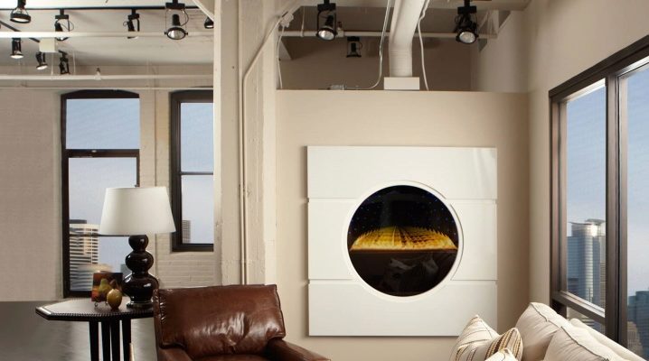  Design of fireplaces in the interior space