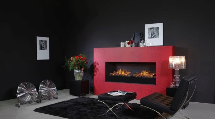  Fireplace electric with effect of a 3D flame