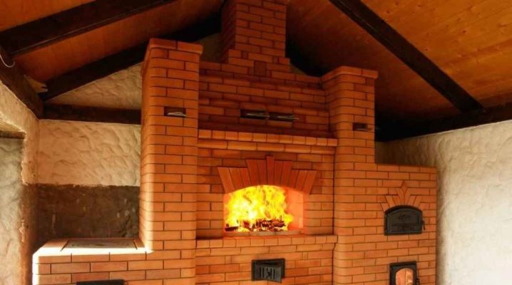  Fireplace stove for a country house