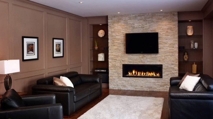  Hall with fireplace - tips on arranging