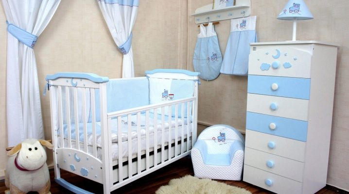  Crib in the crib for babies
