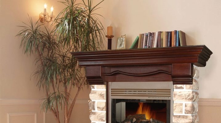  Decorative fireplace from gypsum cardboard do it yourself