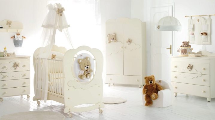 Wooden cots for babies
