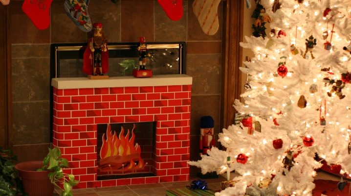  Fireplace do-it-yourself from boxes