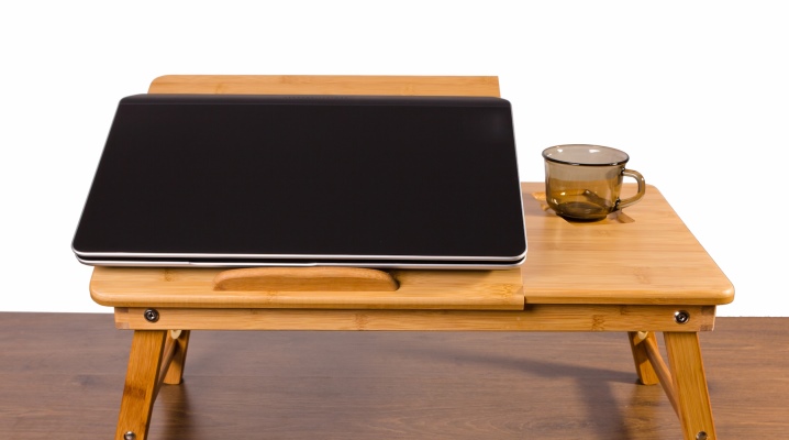  침대에서 노트북 용 테이블을 선택하는 방법은 무엇입니까?