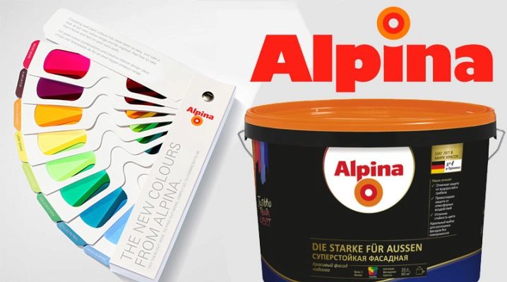  Alpina 페인트 : 특성 및 색상의 다양성