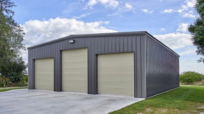  Metal garage: features and benefits of metal structures for storing a car
