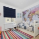  Wall mural World map for kids