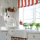  Kitchen curtains - modern style for a small kitchen
