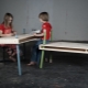  Height adjustable child table