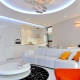 Design kuchyně-obývací pokoj 18 m2. m