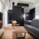  24 평방 미터의 디자인 스튜디오 아파트. m