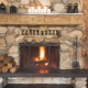  Wood fireplaces