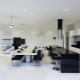  Interiéry kuchyně-obývací pokoj v moderním stylu