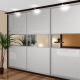  Sliding wardrobe with frosted glass