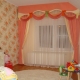  Curtains in the nursery with their own hands