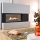 Built in electric fireplace