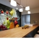 3D-wallpaper on the kitchen: transform the interior