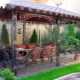  Pergolas made of metal: the pros and cons of designs