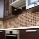  PVC panels with mosaics in interior design