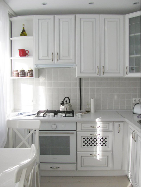 تصميم مطبخ صغير 4 مربع م مع ثلاجة 31 صور الداخلية في خروتشوف